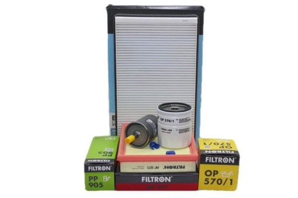 Opel Corsa B 1.2 8 Valf Klimasız Benzinli Motor Bakım Filtre Seti Filtron Marka
