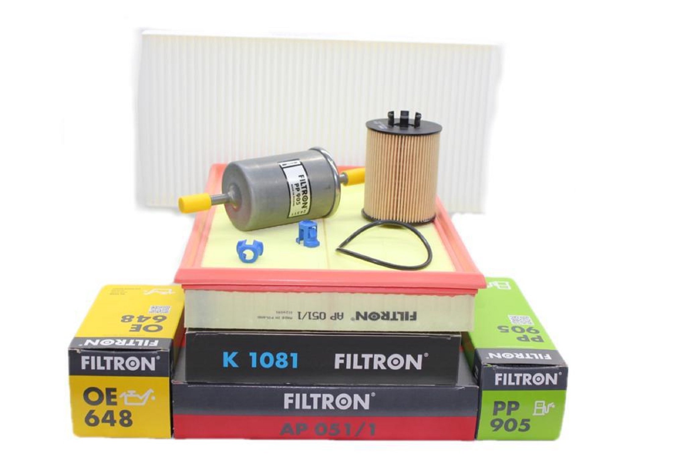 Opel Corsa C 1.0 1.2 1.4 Benzinli Motor Bakım Filtre Seti Filtron Marka