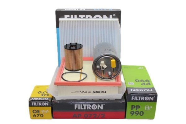 Opel Corsa D 2007/2009 1.3 Euro 4 Dizel Motor Bakım Filtre Seti (Tırnaklı Yağ Filtresi) Filtron Marka