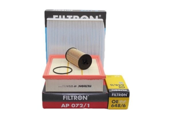 Opel Corsa E 1.2/1.4 Benzinli Motor Bakım Filtre Seti (Manuel Vites) Filtron Marka
