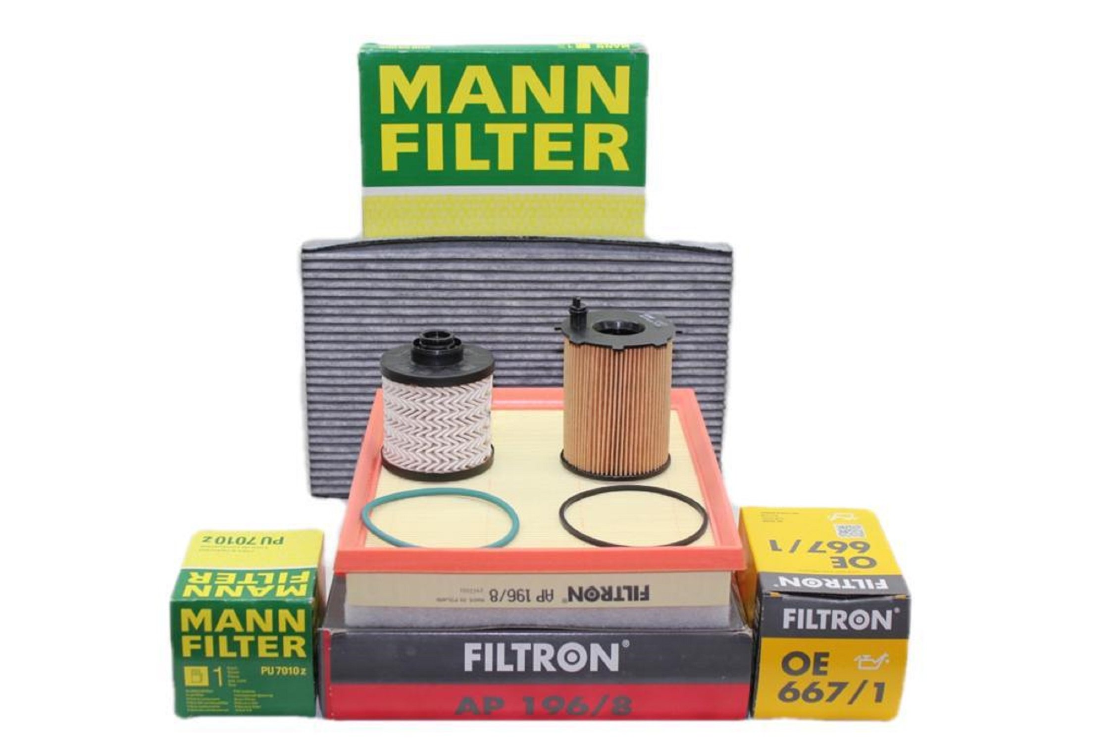 Opel Crossland X 1.6 Dizel Motor Bakım Filtre Seti