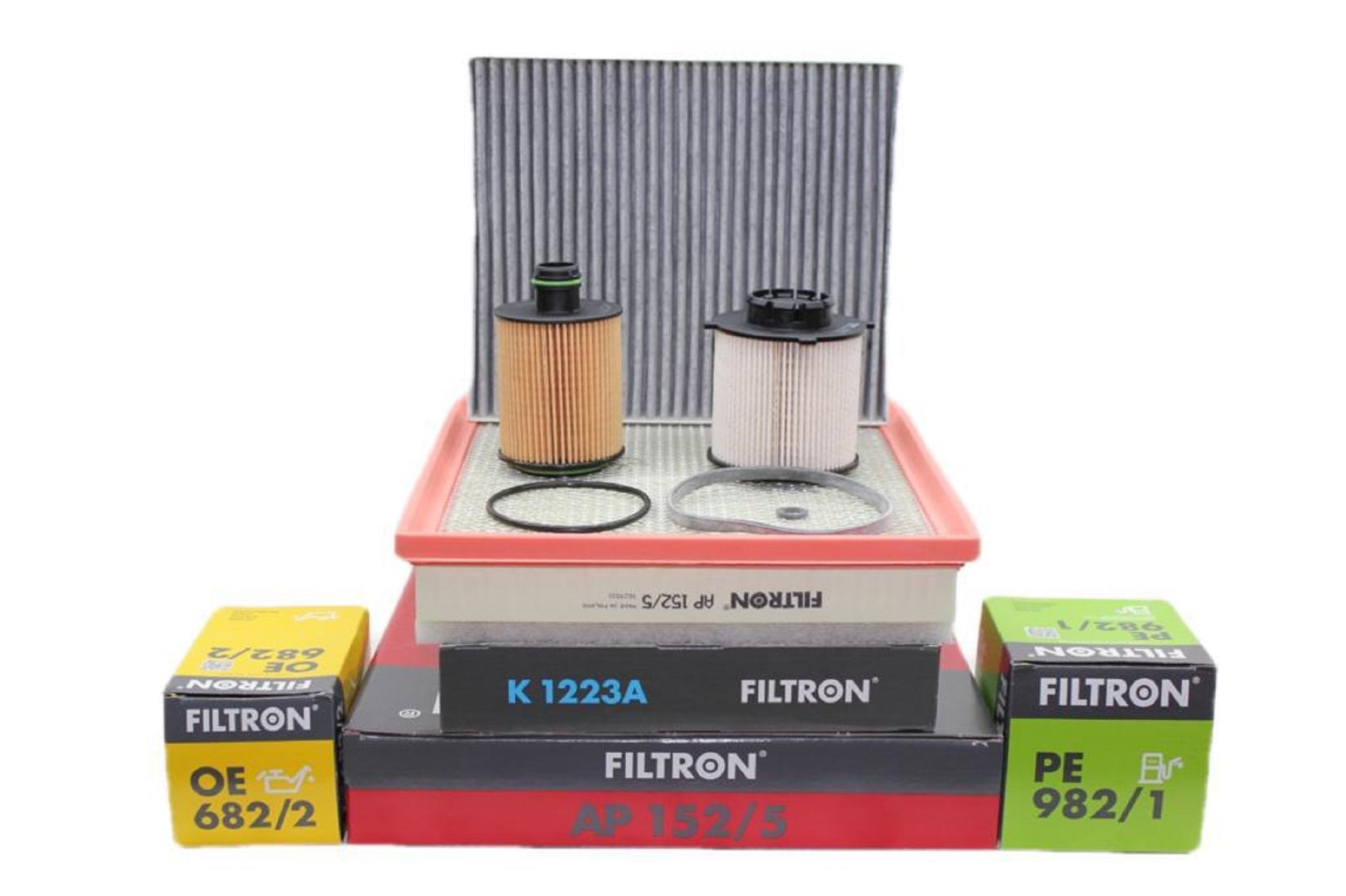 Opel İnsignia A 2.0 Dizel Motor Bakım Filtre Seti (Karbonlu Polen) Filtron Marka