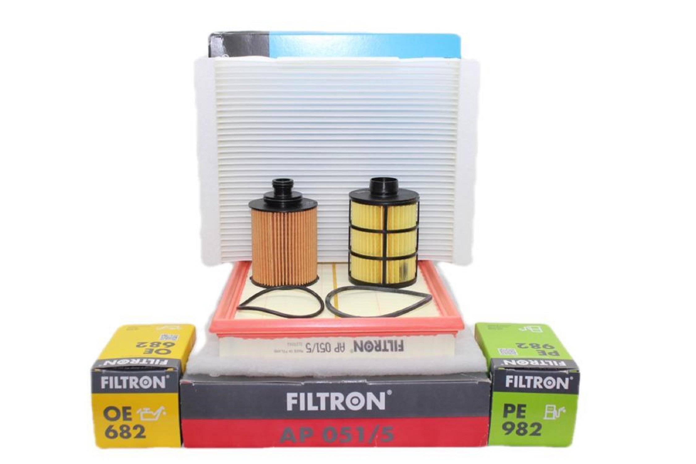 Opel Meriva A 1.3 Dizel Motor Bakım Filtre Seti (Pimli Yağ Filtresi) Filtron Marka