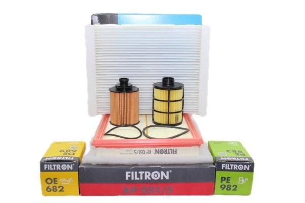 Opel Meriva A 1.3 Dizel Motor Bakım Filtre Seti (Pimli Yağ Filtresi) Filtron Marka