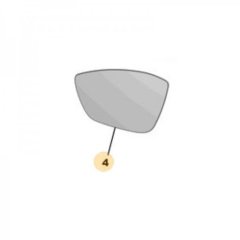 Opel Corsa F Dış Dikiz Ayna Camı Sol (Şöför Tarafı) Psa Marka   9839237980