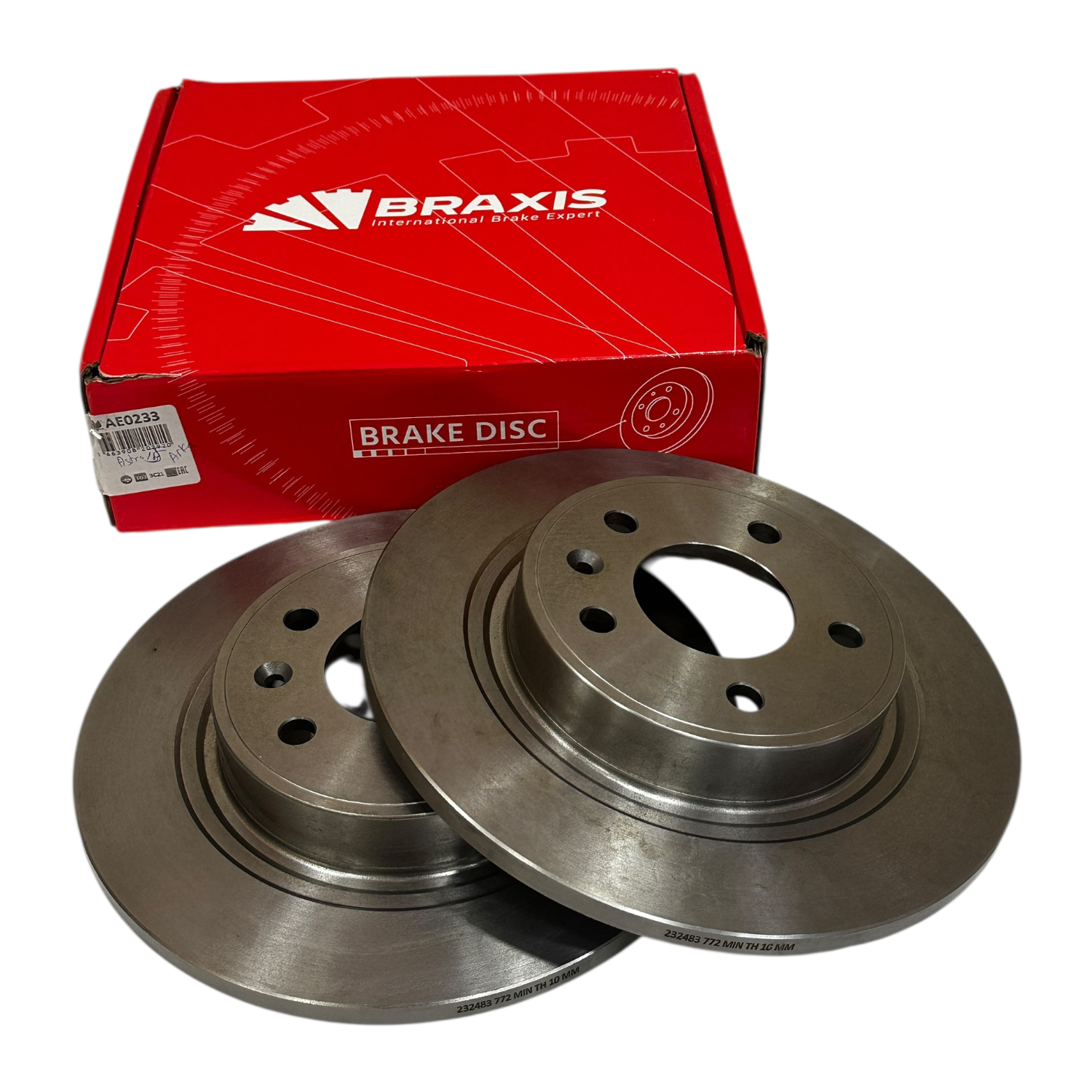 Chevrolet Cruze 2.0 Dizel Motor Arka Fren Diski Braxis Marka AE0233