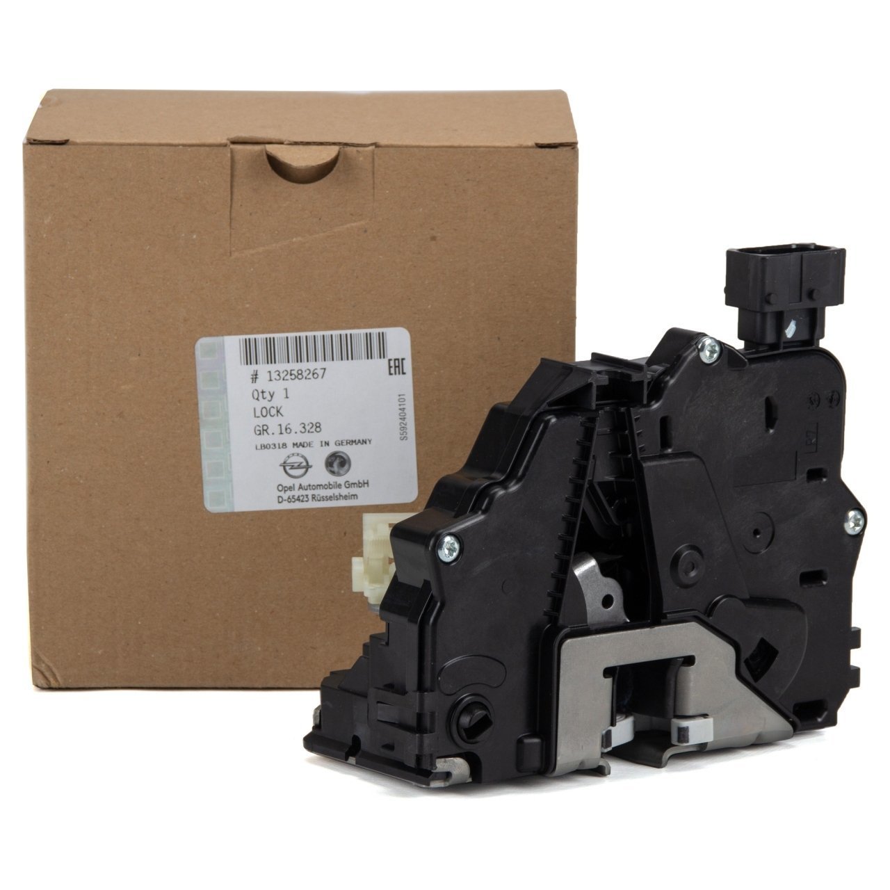 Opel Corsa D Arka Kapı Kilidi Arka Sağ Motorlu  (YOLCU TARAFI) Psa Marka 13258267