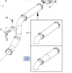 Chevrolet Captiva C140 Turbo Hortumu İbraş Marka IBR-21707