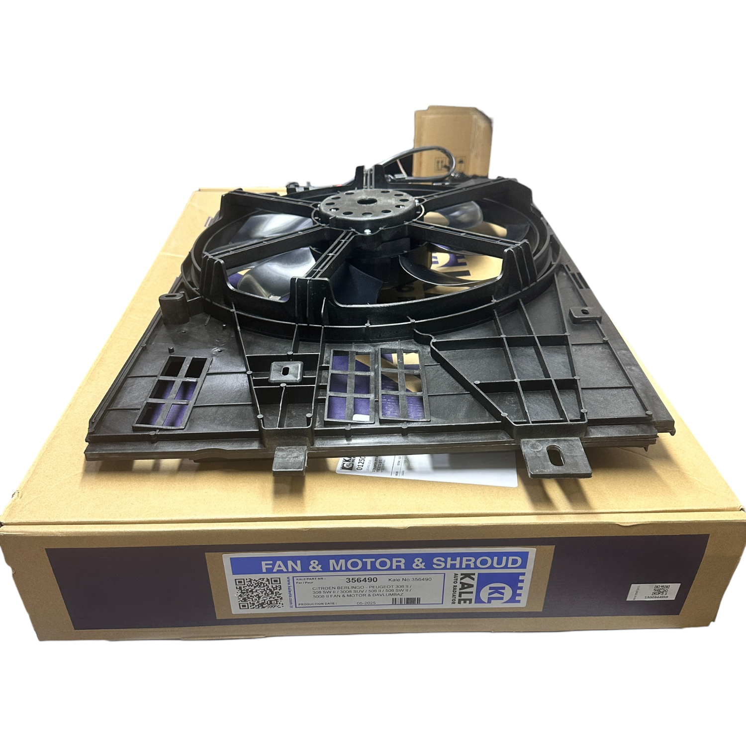 Peugeot Rifter Fan Motoru Davlumbazlı Kale Marka 356490