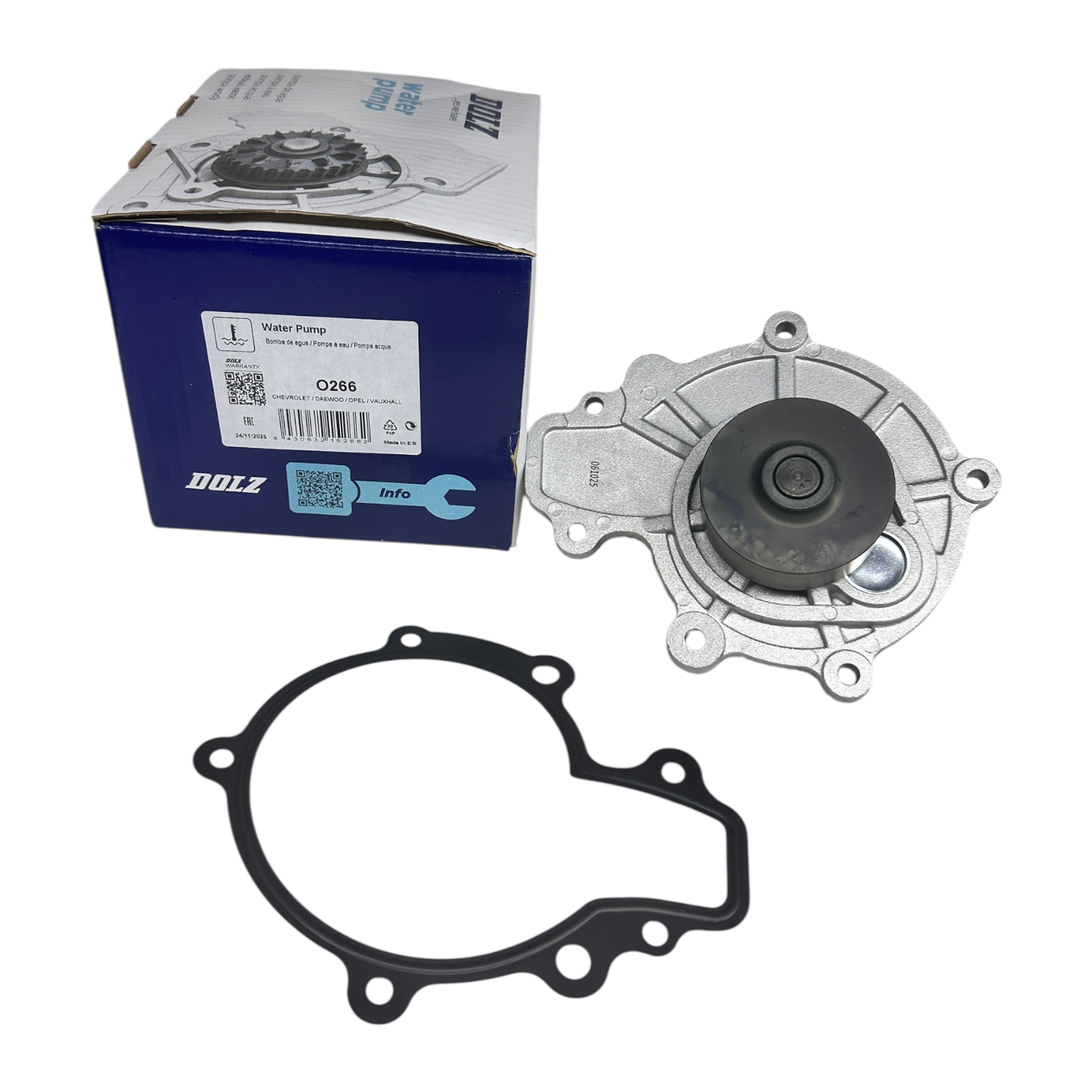 Opel Antara 2.0 Dizel Motor Devirdaim Su Pompası Dolz Marka O266