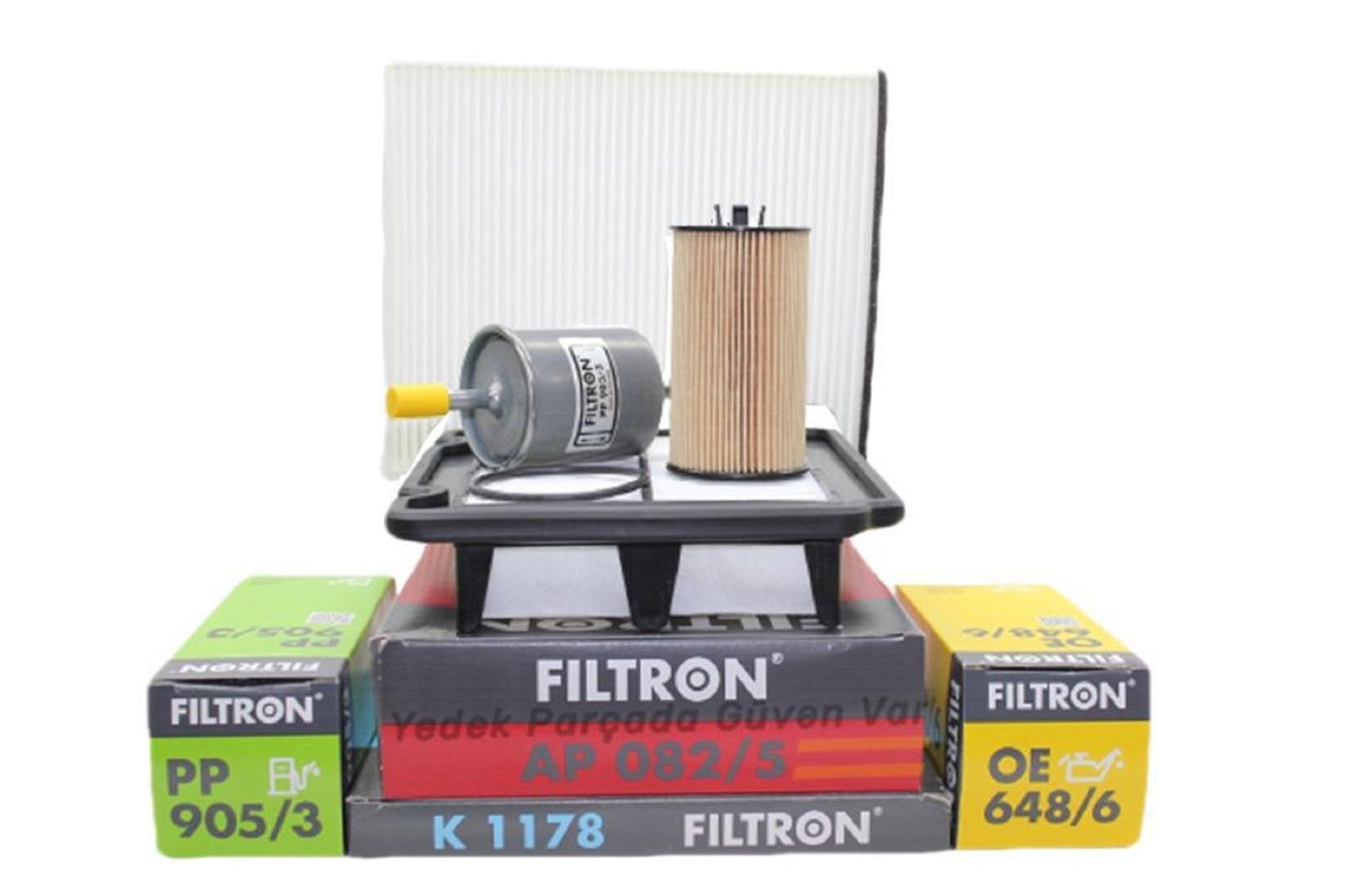 Chevrolet Aveo 2009/2011 1.4 16 Valf Benzinli Doch Motor Bakım Filtre Seti Filtron Marka