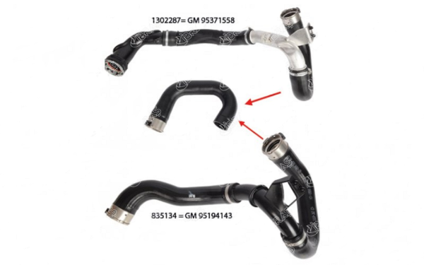 Opel Mokka 1.6 Dizel Motor Turbo Çıkış Hortumu Metal Boru Hariç İbraş Marka IBR-21724