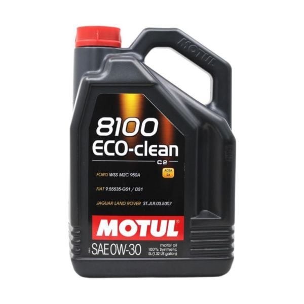 Motul 8100 Eco-clean C2 0W-30 5 Litre Tam Sentetik Motor Yağı Motul Marka