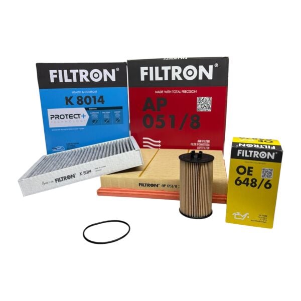 Chevrolet Cruze 1.6 (A16XER) Bakım Filtre Seti (Karbonlu Polen) Filtron Marka