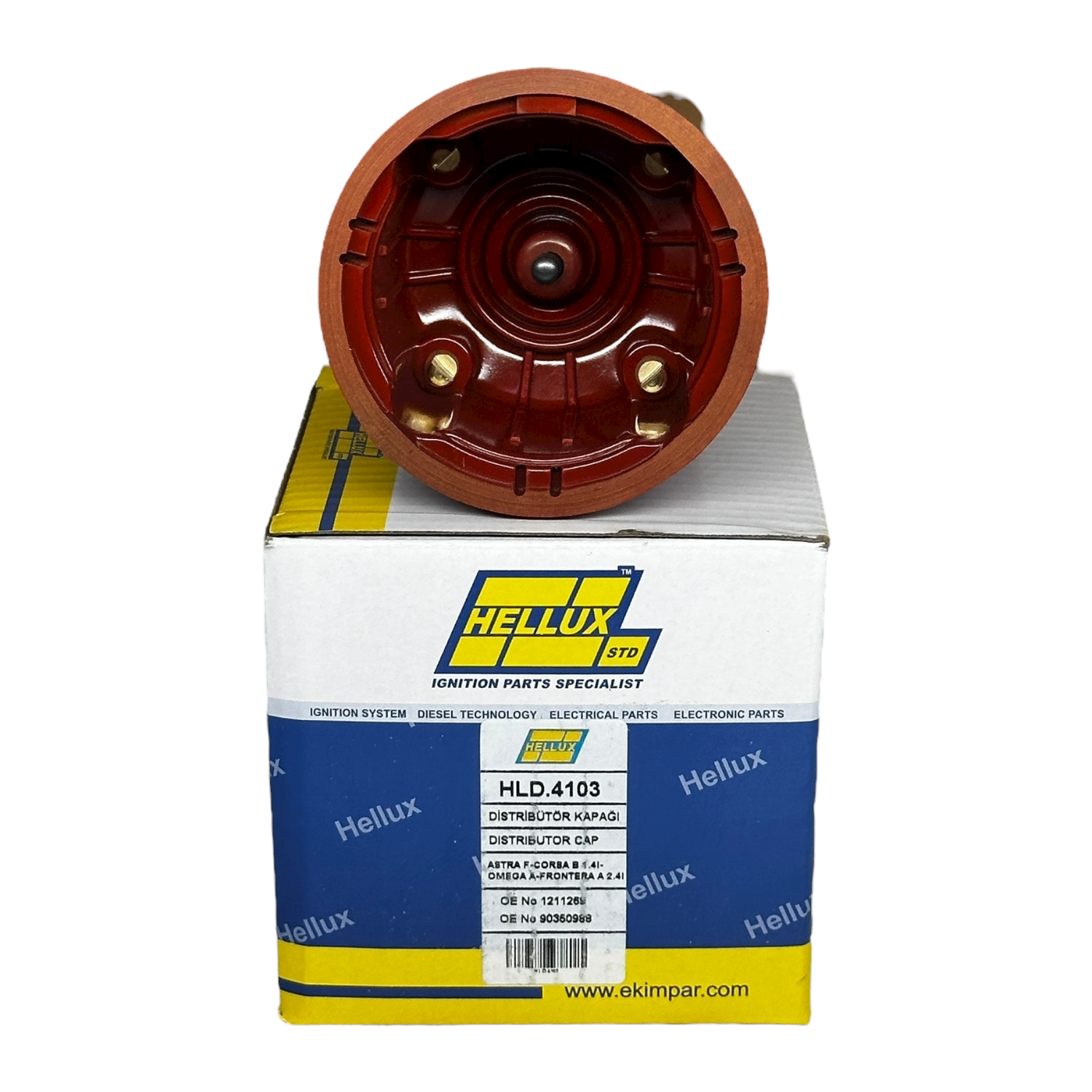 Opel Astra F 1.4 Benzinli Motor Distribütör Kapağı Hellux Marka HLD.4103