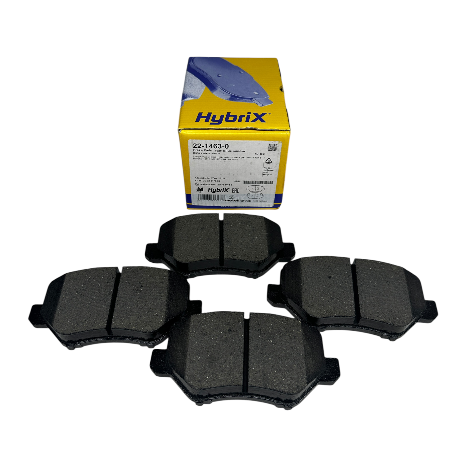 Opel Frontera B Ön Fren Balatası Metelli Marka -22-1463-0