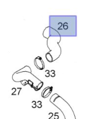 Chevrolet Captiva C100 2.0 Dizel Motor Turbo Hortum İbraş Marka