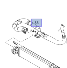 Opel Corsa D 1.3 Dizel Motor Turbo Giriş Hortumu İbraş Marka