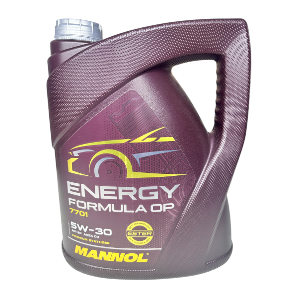 Motor Yağı 5W30 Energy Formula OP C2-C3 4LT Mannol Marka 7701