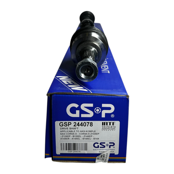 Opel Corsa D 1.0-1.2-1.4 Benzinli Motor Sağ Aks Gsp Marka 244078
