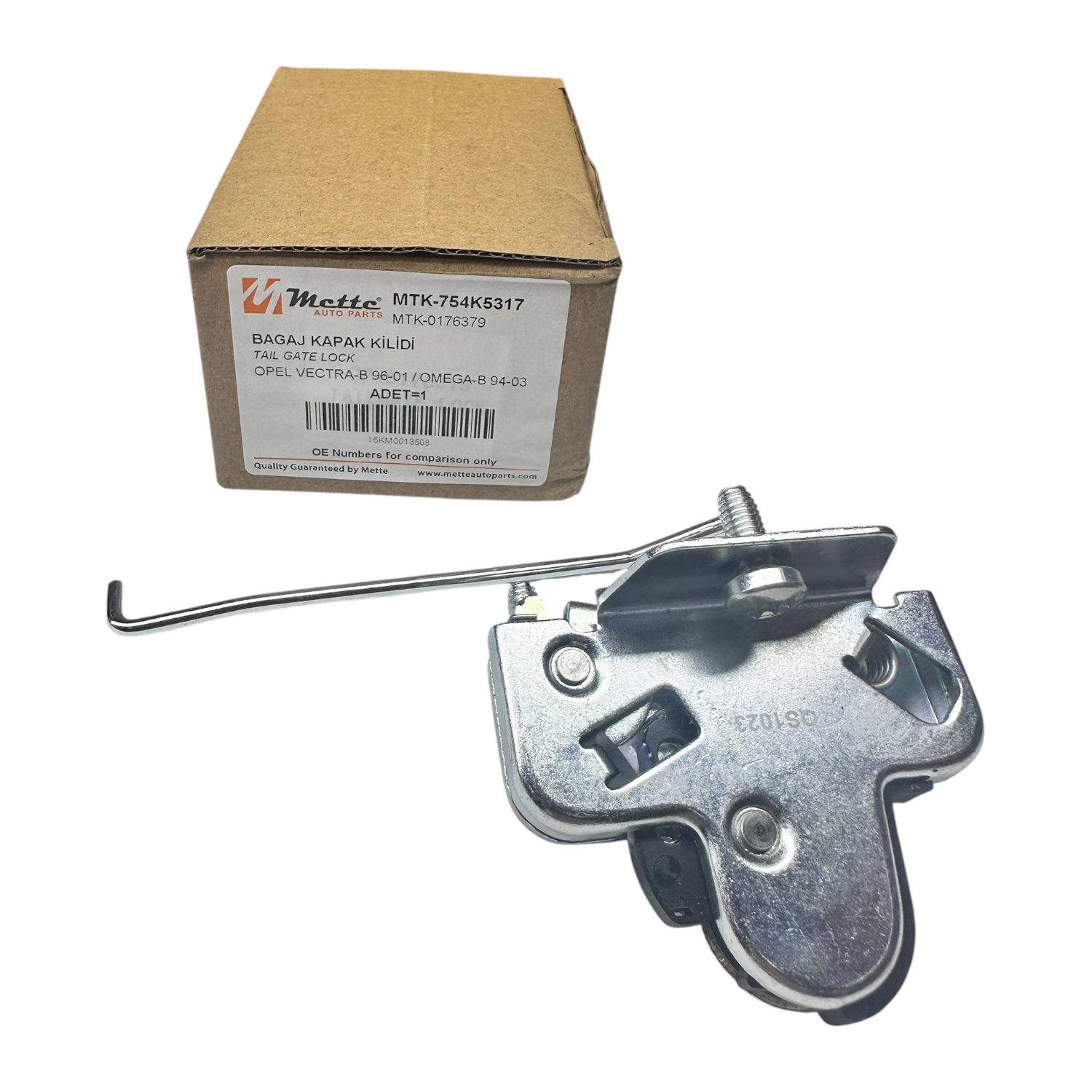 Opel Vectra B Bağaj Kapak İç Kilidi Mette Marka 754K5317