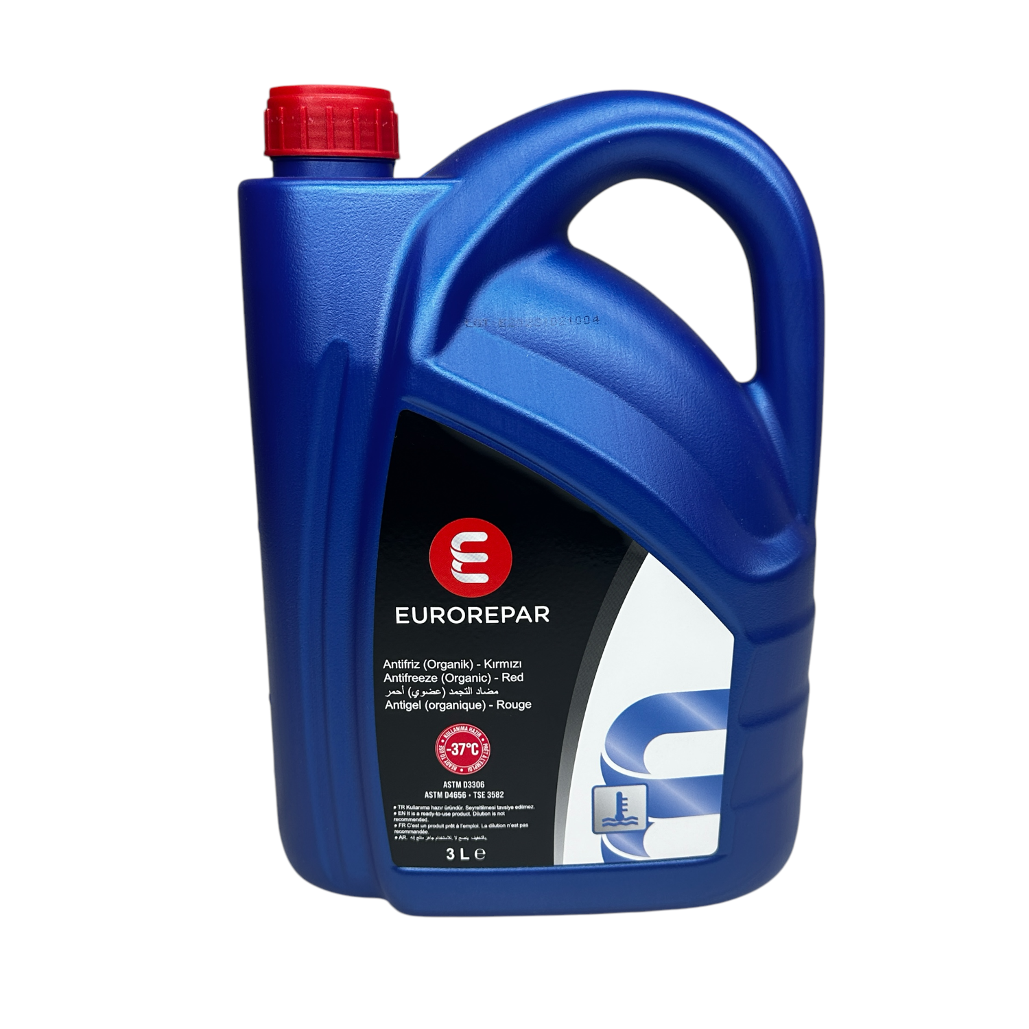 Organik 3 Litre Kırmızı Antifiriz  Eurorepar Marka 1691352580