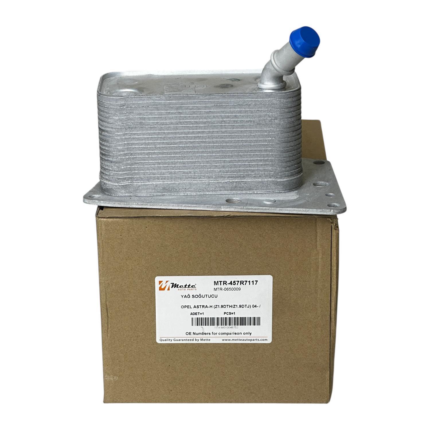Opel Vectra C 1.9 Dizel Motor Yağ Soğutucu Radyatör Mette Marka 457R7117