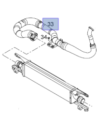 Opel  Corsa D Z13DTJ Dizel Motor Turbo Giriş Hortum Borusu İbraş Marka