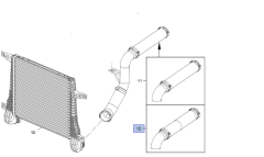 Chevrolet Yeni Captiva 2.0 Dizel Motor İntercoler Çıkış Hortumu İbraş Marka
