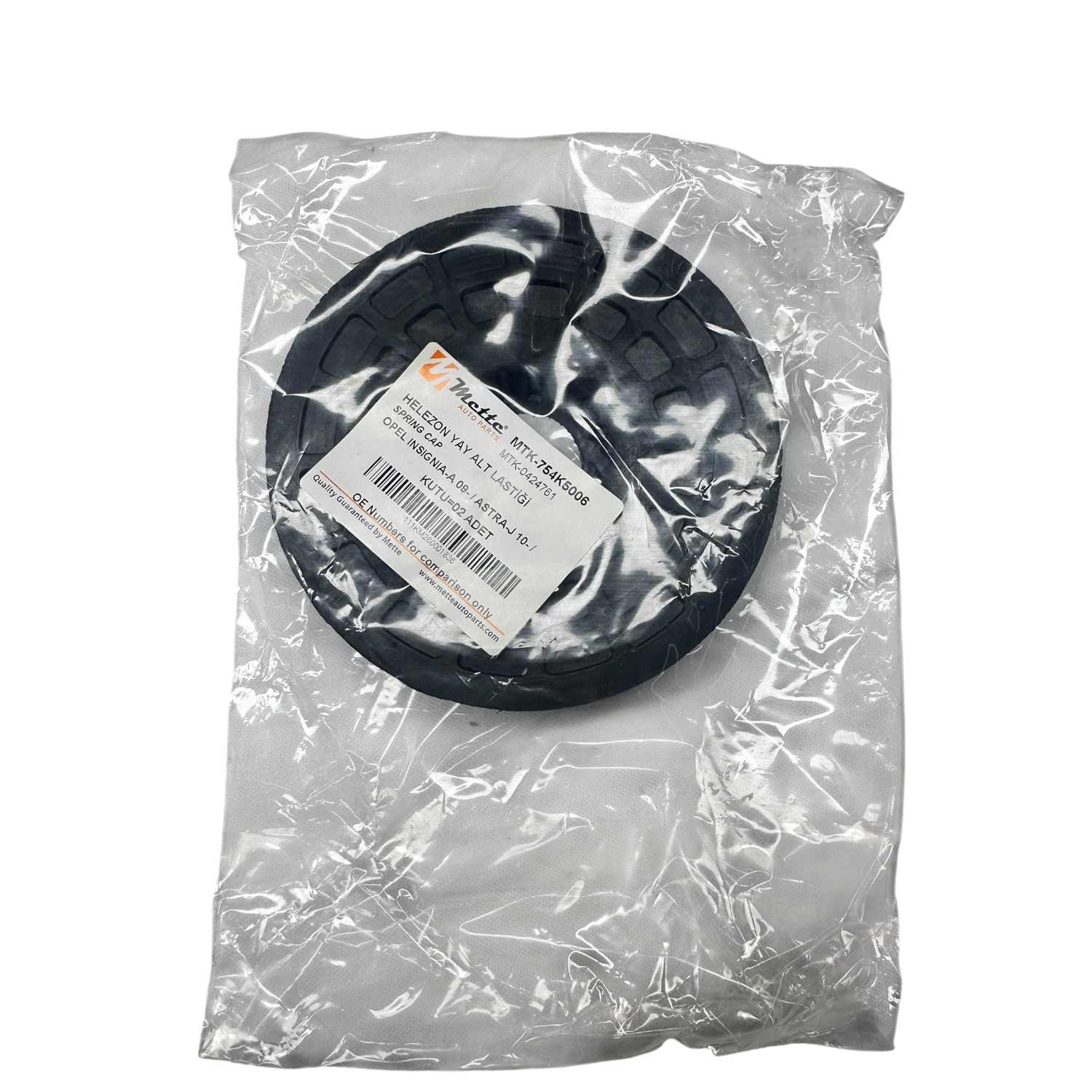 Opel Mokka Arka Helezon Alt ve Üst Yay Lastiği Mette Marka 754K5006