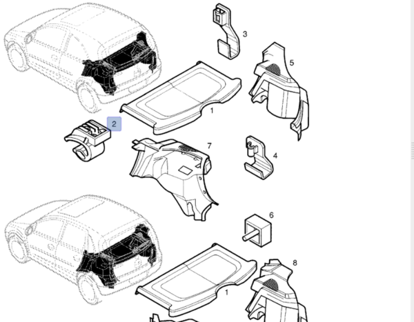 Opel Corsa C Pandizot Ayak Takımı Mette Marka 754K4032