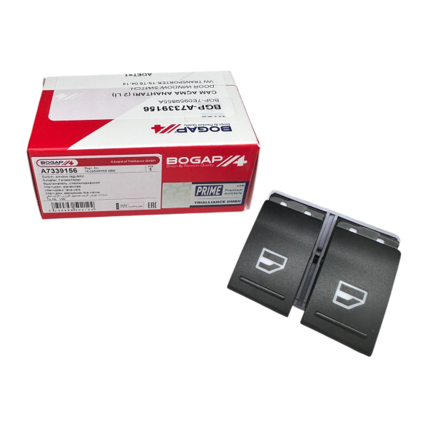 Volkswagen Transporter T5-T6 Cam Açma Düğmesi Çiftli Bogap Marka A7339156