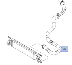 Opel Corsa D Z13DTJ Dizel Motor Turbo Giriş Hortumu İbraş Marka