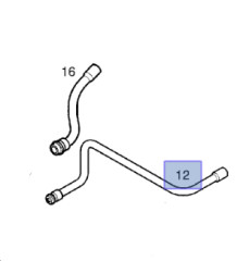 Opel Vectra B 1.8-2.0 Motor Kalorifer Su Giriş Hortumu İbraş Marka