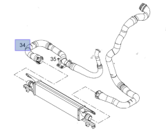 Opel Corsa D Z13DTH Turbo Hortumu İbraş Marka